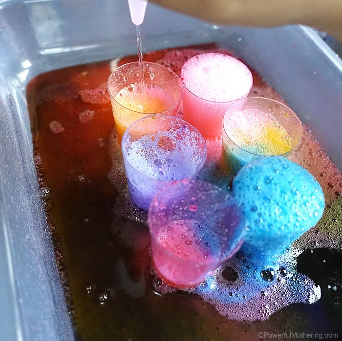 preschool science experiment fun