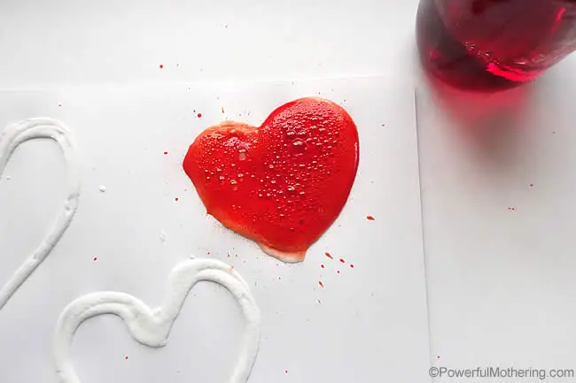 gorgeous fizzed heart