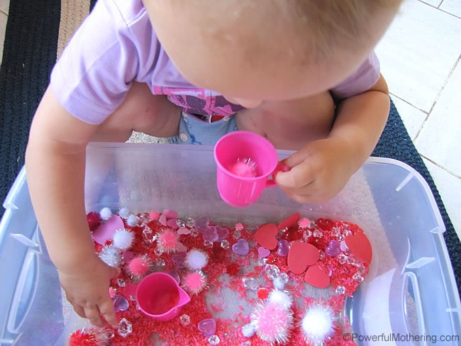 scooping and having tea
