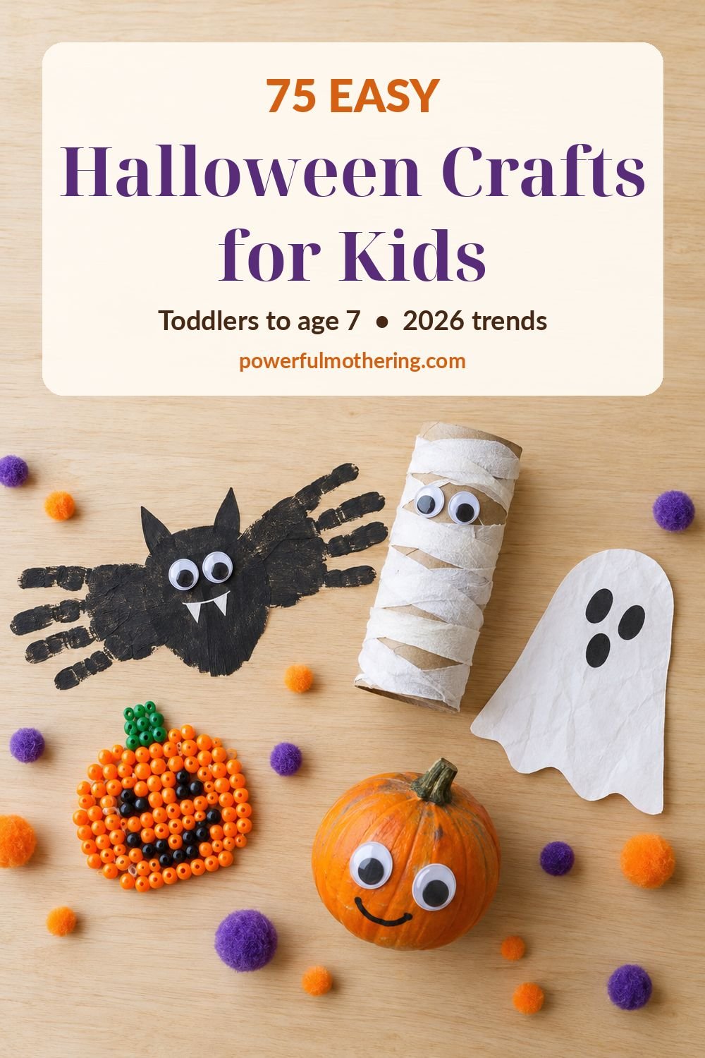 75 Easy Halloween Craft Ideas for Kids