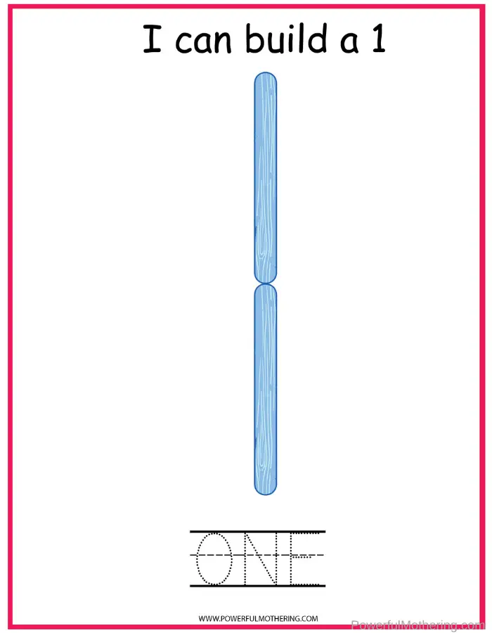 Benefits of Popsicle Stick Number Mats