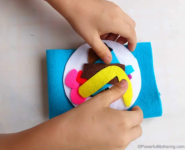 snow man busy bag