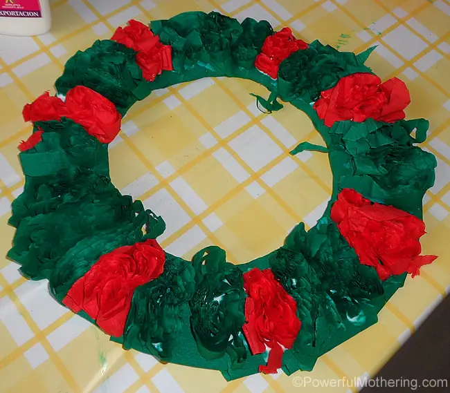 wet wreath